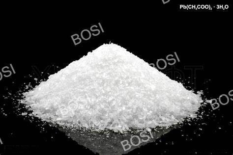 無臭鉛IIアセタート三水酸 通常条件下では安定 280-282.C 溶融点